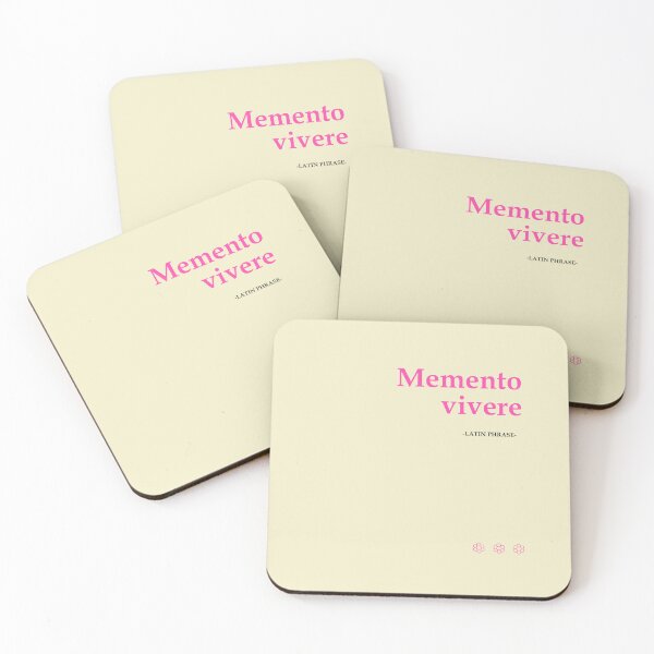 Item preview, Memento vivere designed and sold by Kapsula2023.