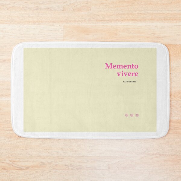 Item preview, Memento vivere designed and sold by Kapsula2023.