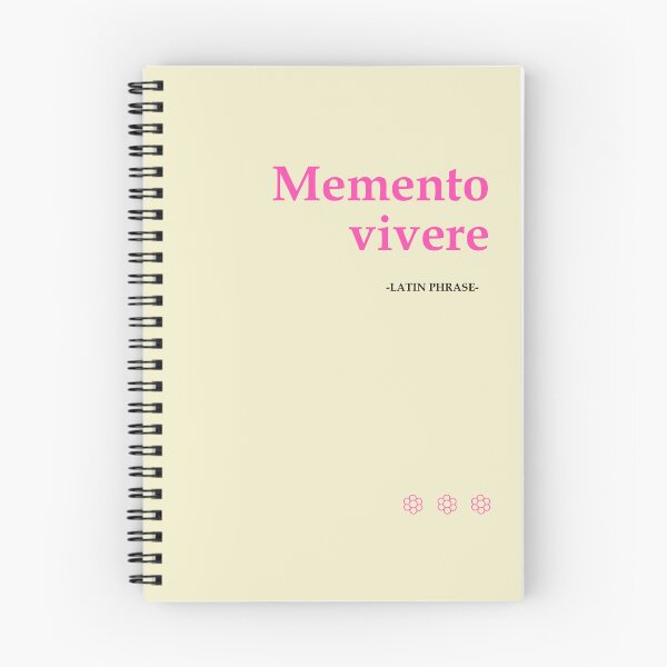 Item preview, Memento vivere designed and sold by Kapsula2023.