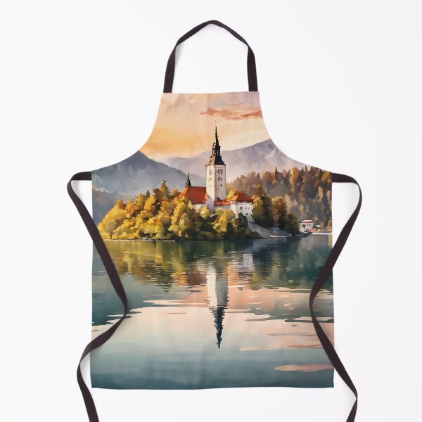 Item preview, Enchanting Lake Bled, Slovenia: A Tranquil Oasis with a Picturesque Island Church - A Photographer's Dream designed and sold by LSVart.