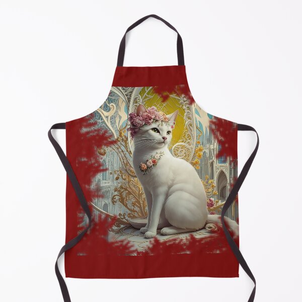 Item preview, Enchanting and glorious white cat designed and sold by Glamalt.