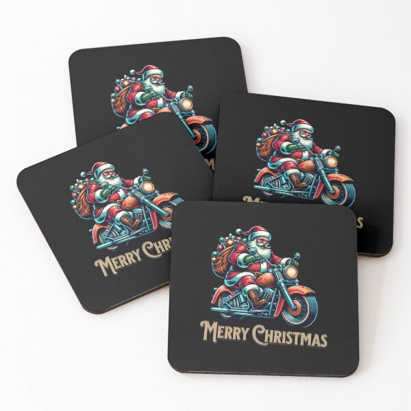 Item preview, Santa Riding Motorcycle designed and sold by Anthlete.