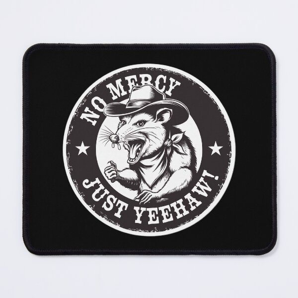 Item preview, Possum Cowboy - No Mercy, Just Yeehaw! designed and sold by GRABAPSHOP.