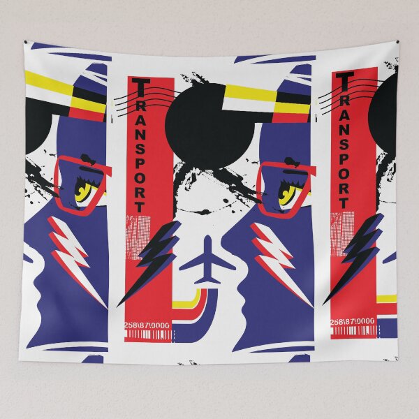 Item preview, Transport motivation pop art designed and sold by Paintbase.