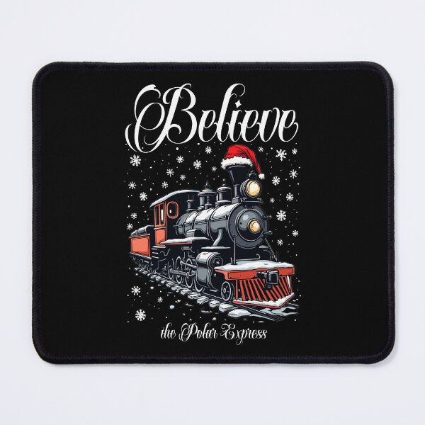 Item preview, Vintage Believe Christmas Train designed and sold by Blok45.