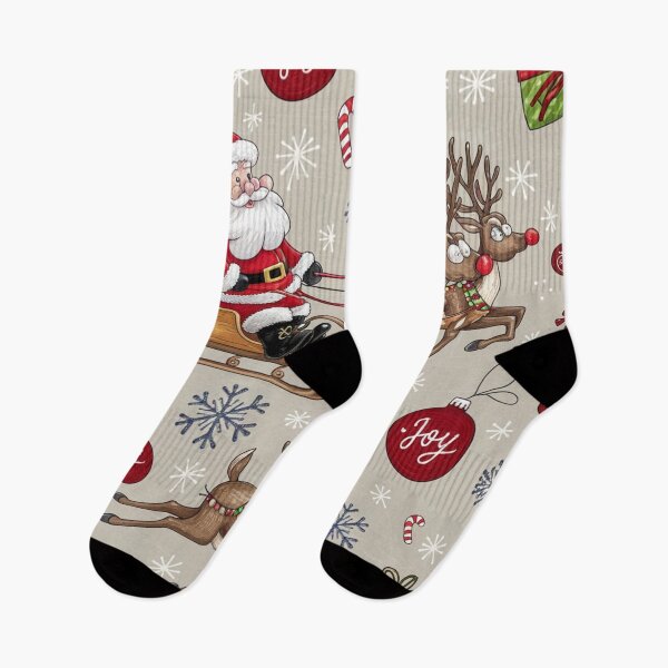 Artikelvorschau, Festliches Weihnachtsmuster entworfen und verkauft von Furbulous Faces.