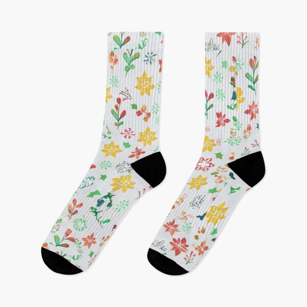 Item preview, Colorful Festive Floral Pattern designed and sold by DigitalGemArt.