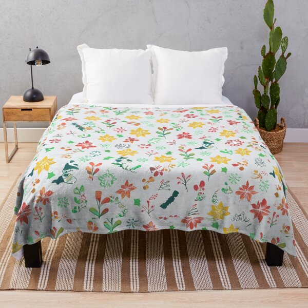 Item preview, Colorful Festive Floral Pattern designed and sold by DigitalGemArt.