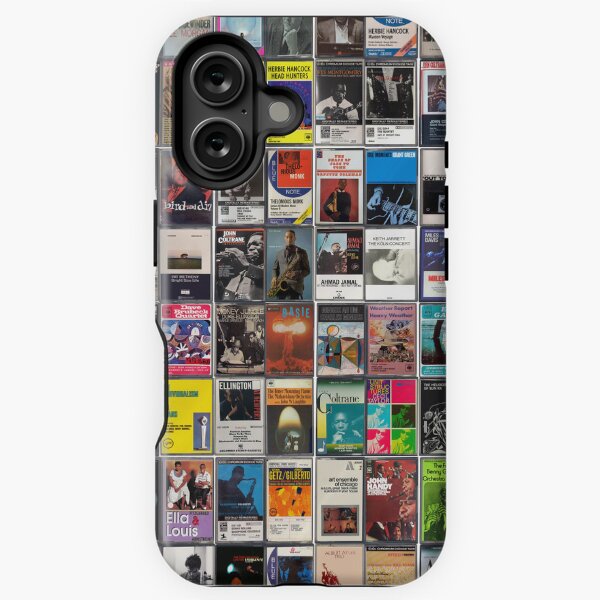 Item preview, Greatest Jazz Music - Vintage Cassette Album Cover Art designed and sold by Mr Mustard Prints.