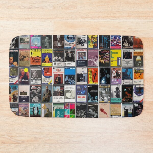 Item preview, Greatest Jazz Music - Vintage Cassette Album Cover Art designed and sold by Mr Mustard Prints.