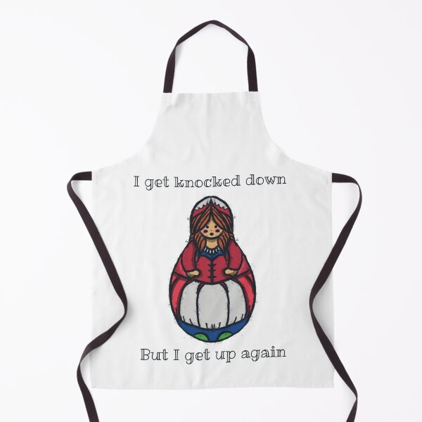 Item preview, Weeble Wobble Resilience | Russian Doll “I get back up again” designed and sold by rose-michele.