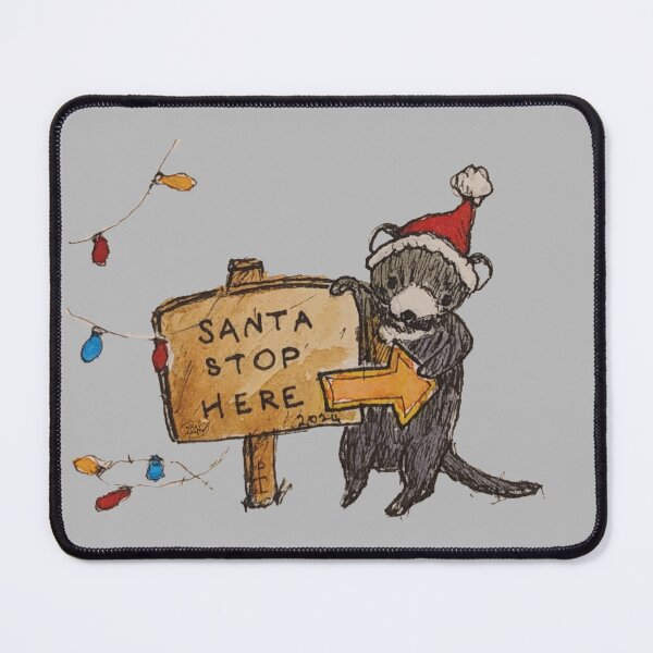 Item preview, Aussie Christmas scenes - Tassie devil Santa stop designed and sold by Pxycrafts.