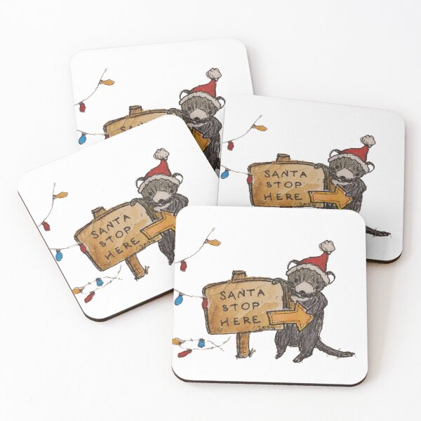Item preview, Aussie Christmas scenes - Tassie devil Santa stop designed and sold by Pxycrafts.