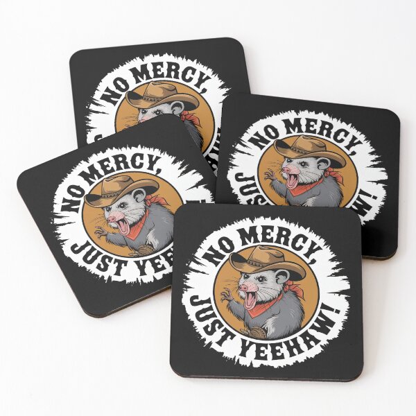 Item preview, Possum Cowboy - No Mercy, Just Yeehaw! designed and sold by GRABAPSHOP.