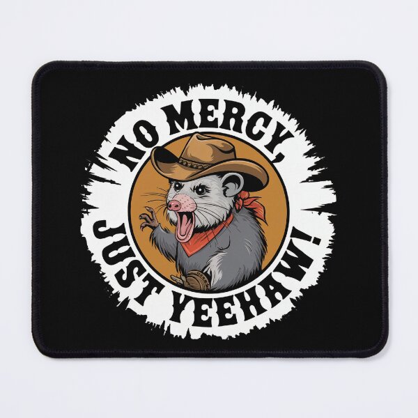 Item preview, Possum Cowboy - No Mercy, Just Yeehaw! designed and sold by GRABAPSHOP.