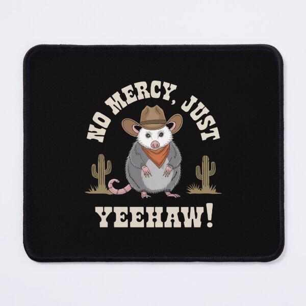 Item preview, Possum Cowboy - No Mercy, Just Yeehaw! designed and sold by GRABAPSHOP.