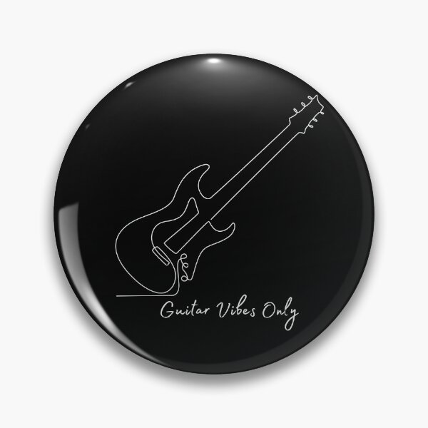 Item preview, Guitar lovers: Guitar Vibes Only designed and sold by ShirtWardrobe.