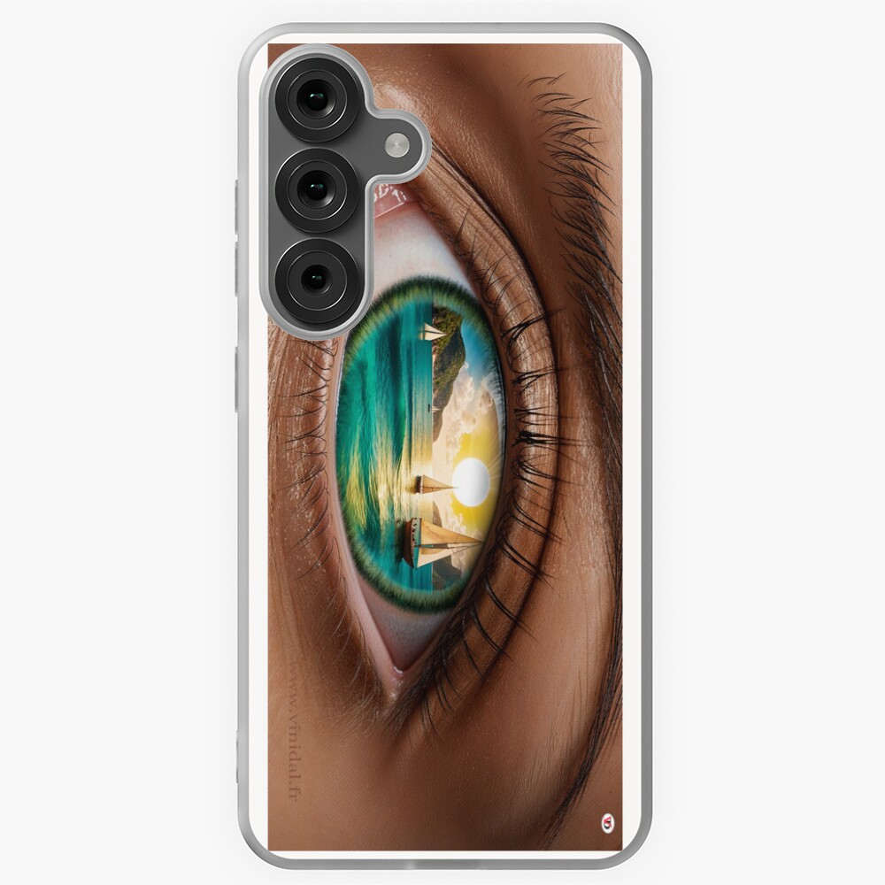 Aperçu de l'œuvre Coque souple Samsung Galaxy créée et vendue par Vinidal.