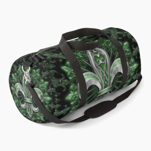 Item preview, French Lily II - 3D Illustration - Green silver version designed and sold by KairoDesign.