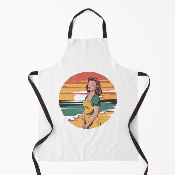 Item preview, Woman by the Seaside designed and sold by PING 999 STUDIO.