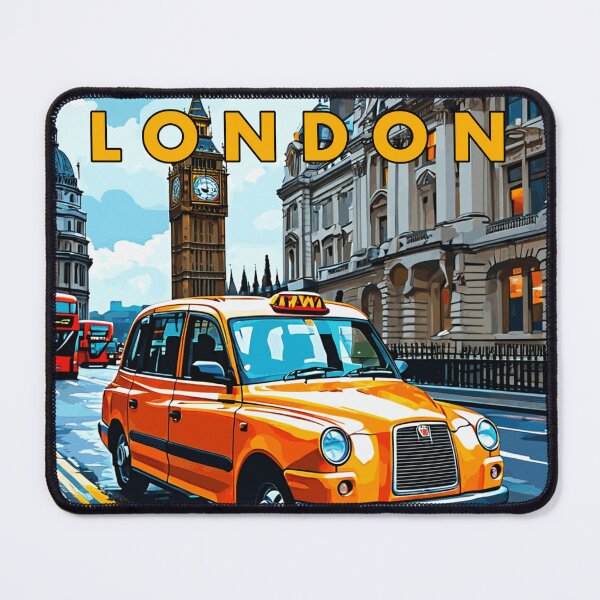 Item preview, London Taxi Pop Art designed and sold by GhumGham.