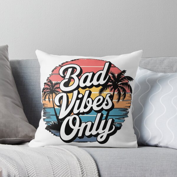 Item preview, Bad Vibes only retro designed and sold by taylor-us.