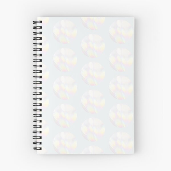 Item preview, White iridescent circle photo pattern | whitish abstract holographic y2k dots  designed and sold by lausn.