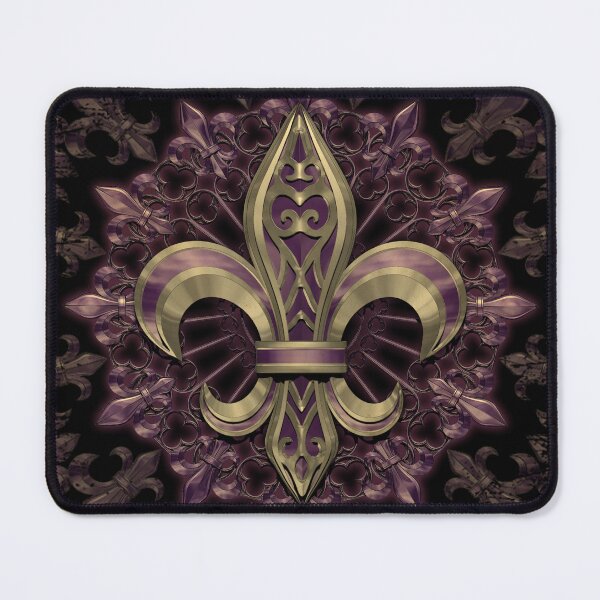 Item preview, French Lily II - 3D Illustration - Purple Brass Version designed and sold by KairoDesign.