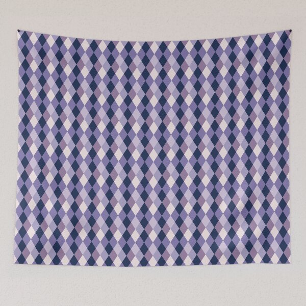 Item preview, Diamond pattern purple designed and sold by sasyall.