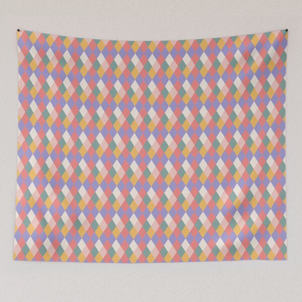 Item preview, Diamond pattern colorful designed and sold by sasyall.