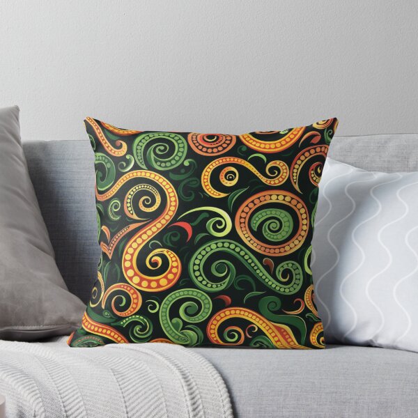 Item preview, New Zealand Māori Paua Pattern Koru Design 163 designed and sold by GrinGalore.