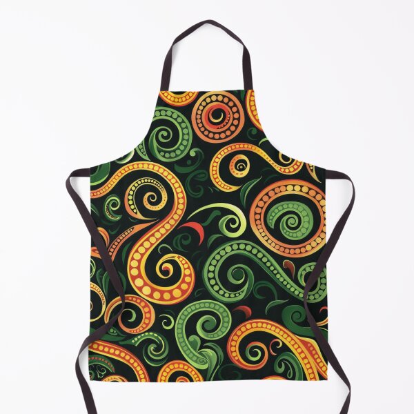 Item preview, New Zealand Māori Paua Pattern Koru Design 163 designed and sold by GrinGalore.