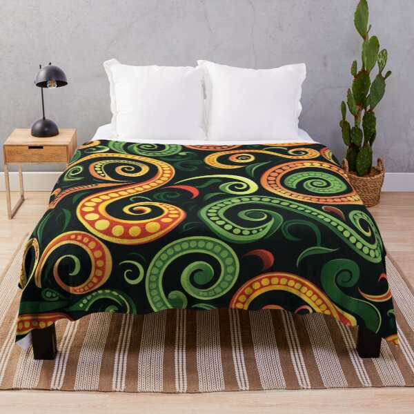 Item preview, New Zealand Māori Paua Pattern Koru Design 163 designed and sold by GrinGalore.