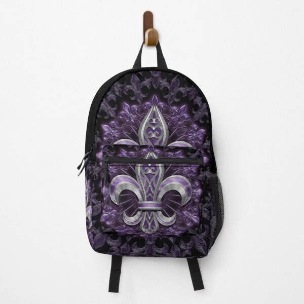 Item preview, French Lily II - 3D Illustration - Purple Silver Version designed and sold by KairoDesign.