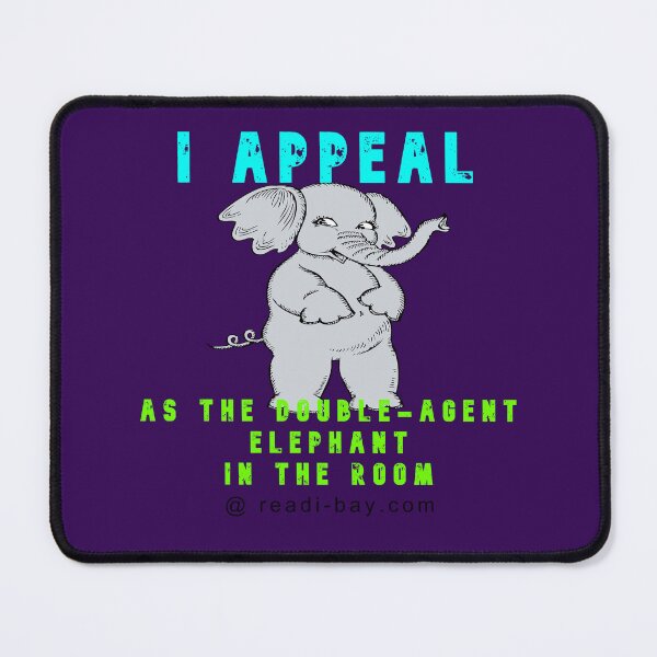Item preview, Double-Agent - Elephant In The Room designed and sold by AlienAlmanac.