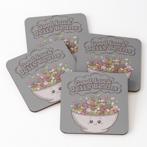 Item preview, Good luck jelly beans - Sweet and sour jelly - Colorful Jellybean - I'm good bean - Jelly candy designed and sold by JansenGS.