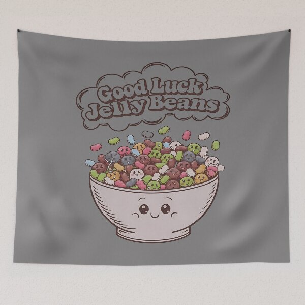 Item preview, Good luck jelly beans - Sweet and sour jelly - Colorful Jellybean - I'm good bean - Jelly candy designed and sold by JansenGS.