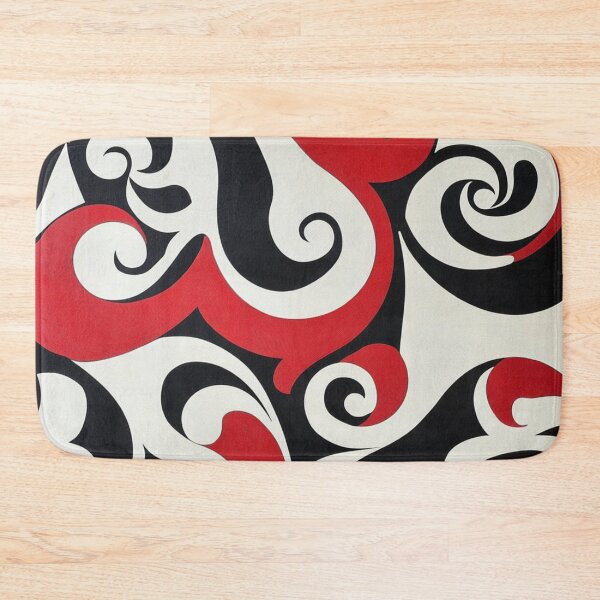 Item preview, New Zealand Māori Paua Pattern Koru Design 165 designed and sold by GrinGalore.