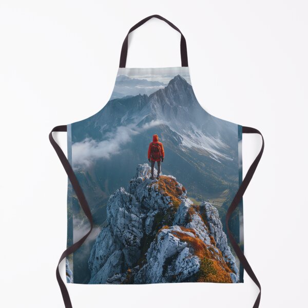 Item preview, Embracing Freedom on Majestic Mountain Peaks designed and sold by Piotrek0001.