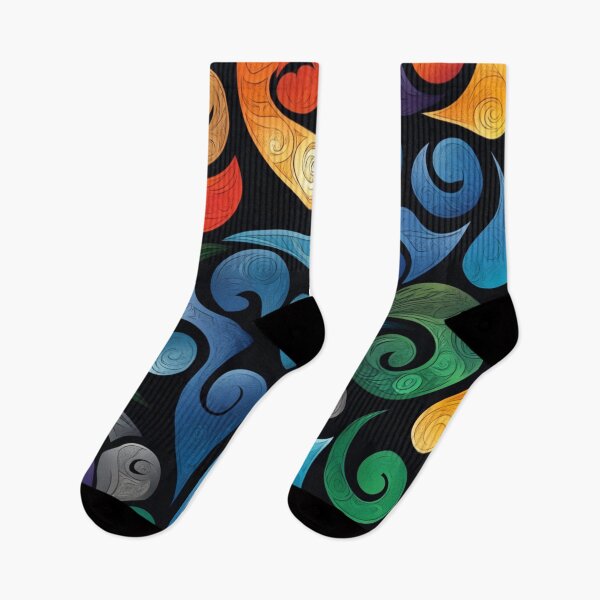 Item preview, New Zealand Māori Paua Pattern Koru Design 166 designed and sold by GrinGalore.