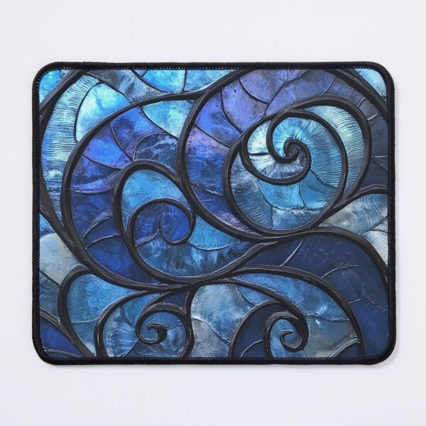 Item preview, New Zealand Māori Paua Pattern Koru Design 167 designed and sold by GrinGalore.