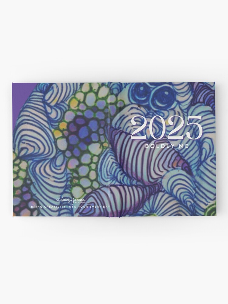 Thumbnail 2 of 3, Journal, Journey Within - Boldly Me designed and sold by donebyreena.