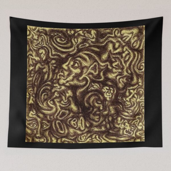 Item preview, Inner Dialogue enlarged & repeated designed and sold by lionflow.
