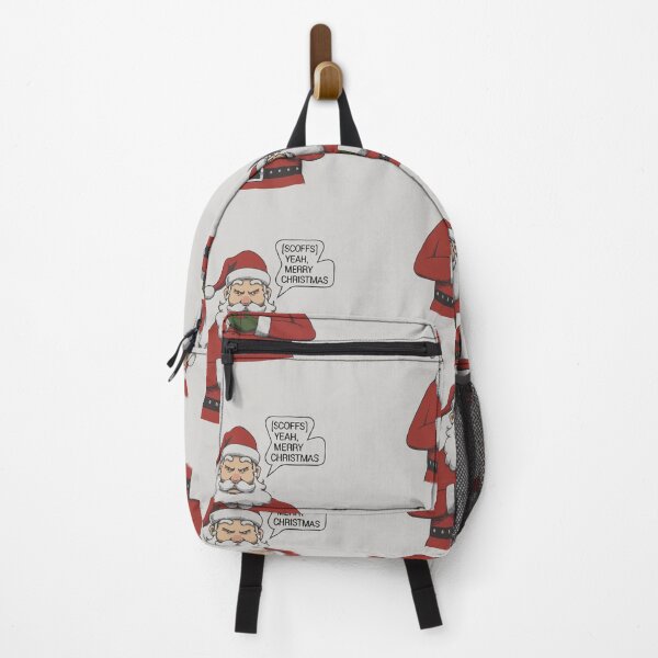Item preview, "Sarcastic Santa Says Merry Christmas" - Funny Holiday Sarcasm Art designed and sold by Collision19.
