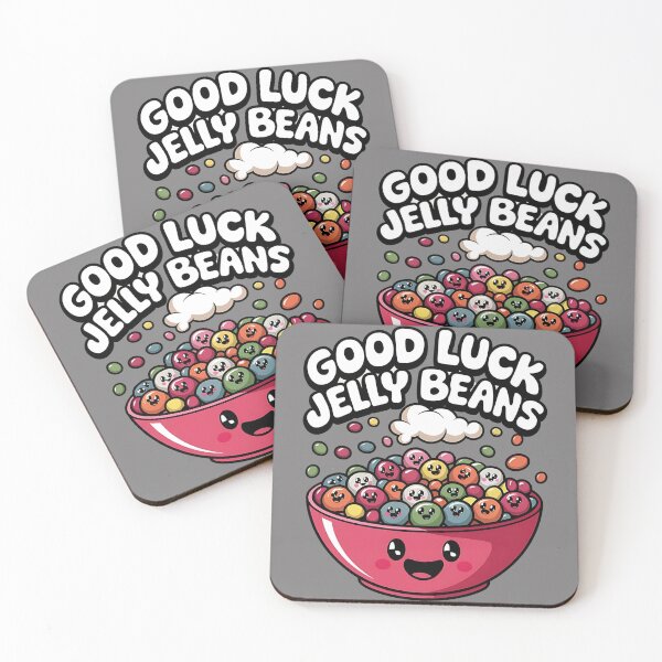 Item preview, Good luck jelly beans - Sweet and sour jelly - Colorful Jellybean - I'm good bean - Jelly candy designed and sold by JansenGS.