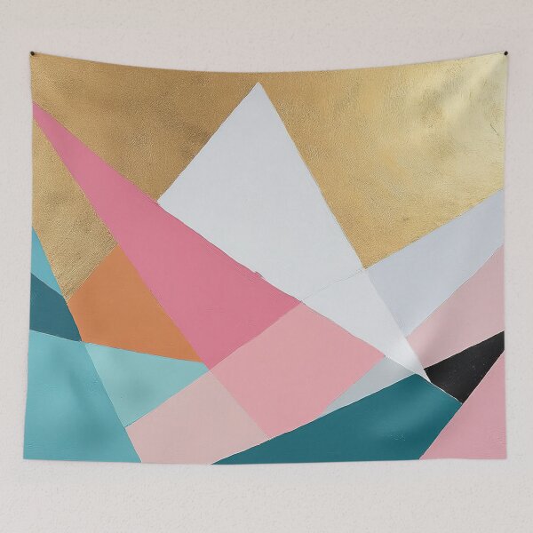 Item preview, Kandinsky Gold Leaf Composition designed and sold by maniacfitness.