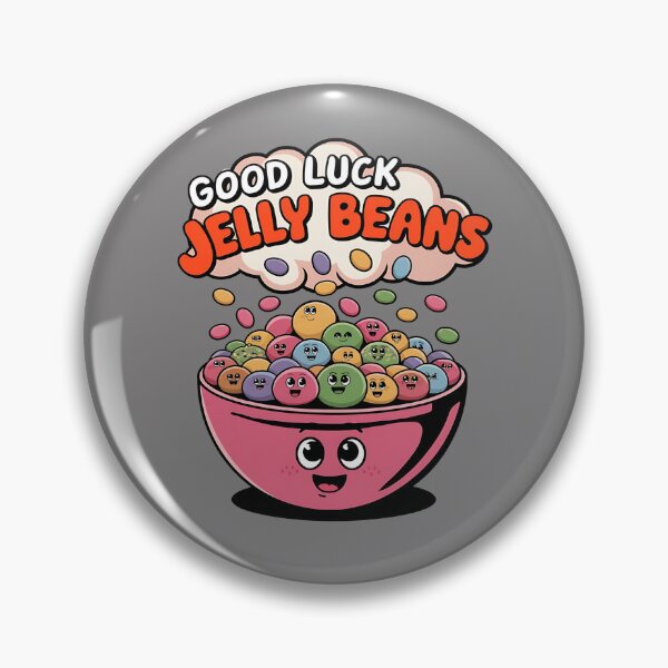 Item preview, Good luck jelly beans - Sweet and sour jelly - Colorful Jellybean - I'm good bean - Jelly candy designed and sold by JansenGS.