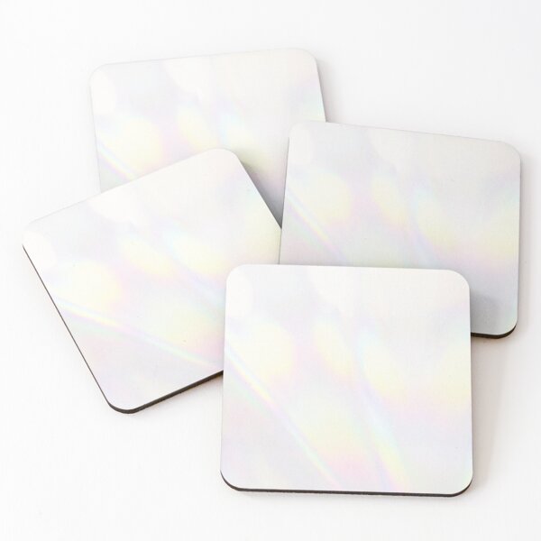 Item preview, White iridescent photo | whitish abstract holographic y2k aesthetic  designed and sold by lausn.