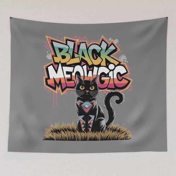 Item preview, Black Meowgic designed and sold by JansenGS.