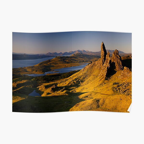 Sunrise at Old Man of Storr, Isle of Skye Poster